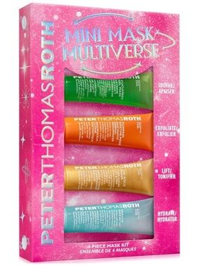 Peter Thomas Roth 4 Pc. Mini Mask Multiverse Set NEW